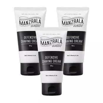 Мужской крем для бритья Lala Classic Defensive, 100 г, 3 упаковки