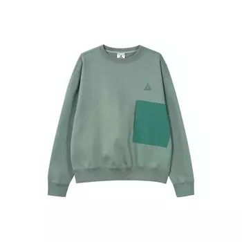 Мужской пуловер с флисовой подкладкой Nike ACG и контрастными карманами, зеленый CV0683-365