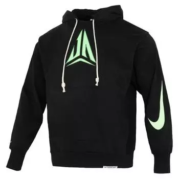 Мужской пуловер с капюшоном и длинным рукавом с принтом Nike, черный FN2988-010 L