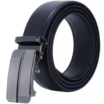Мужской ремень из искусственной кожи с автоматической застежкой 28 to 44 waist Adjustable