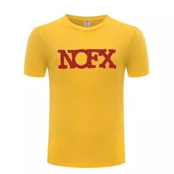 Музыка, панк-рок, футболки NOFX, унисекс, хип-хоп, с коротким рукавом, с круглым вырезом, хлопковая футболка унисекс, крутая забавная уличная футболка, большой размер, летняя футболка L