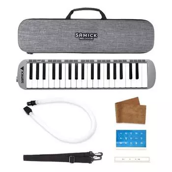 Музыкальный инструмент Samik Melodeon + комплект тканевого жесткого футляра MSM-37G, 1 комплект