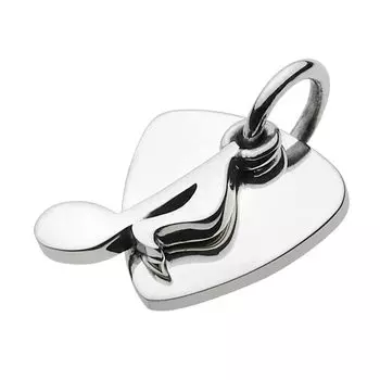 Музыкальный медиатор Simple Pendant fp0311 [Figmart] [Серебряный аксессуар]