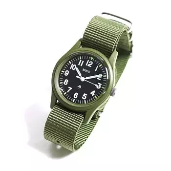 MWC MIL1966OL Военные часы Broad Arrow Оливково-зеленый (зеленый)