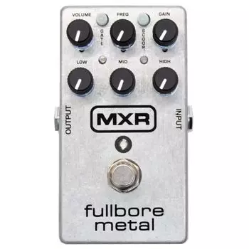 MXR M116 ПОЛНОКАНАЛЬНЫЙ МЕТАЛЛИЧЕСКИЙ серебряный