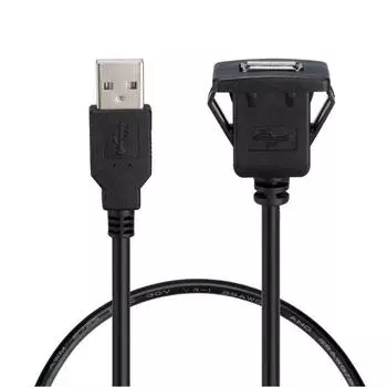 MY # 1 м/3,3 фута USB2.0 A «папа» к USB2.0 «мама» Автомобильный удлинительный кабель для скрытого монтажа