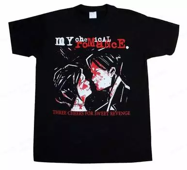My Chemical Romance футболка Мужская мода футболки хлопковая футболка детские хип-хоп топы футболки женская футболка летняя винтажная аниме топы мальчик M чёрный