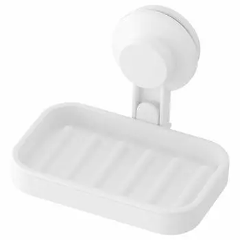Мыльница IKEA с присоской белая TISKEN: кружка, (603.812.85) белый