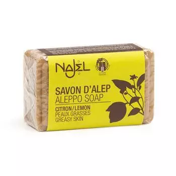 Мыло Aleppo с эфирным маслом лимона Najel Oily Skin