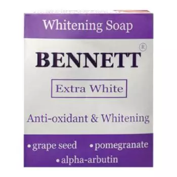 Мыло Bennett Extra White 130 г 1/3/6 шт - Тайский уход за кожей 130 g. x 1 pc