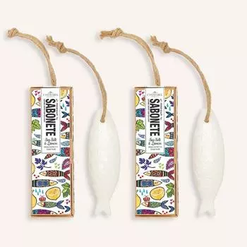 Мыло Castelbel Fish Soap Sardine 85 г x 2, 2 шт.
