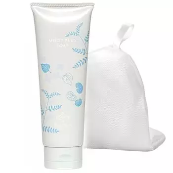 Мыло Ceramide Raw Moist Plus Soap x Premium Foaming Comfortable Foaming, которое вам нужно Luan Luan Fullerene CICA Facial Cleansing Sensitive Dark Dry Aging