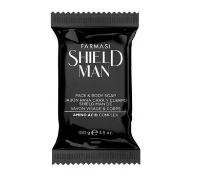 Мыло для лица и тела Farmasi Shield Man 100 г