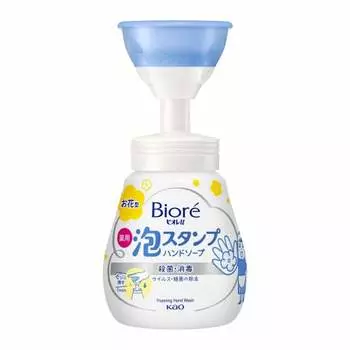 Мыло для рук Biore U Foam Stamp в форме цветка