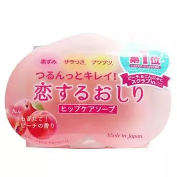 Мыло для ухода за ягодицами и бедрами Koisuru 80 г x 6 шт.