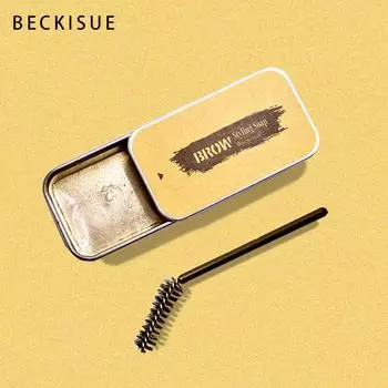 Мыло для укладки бровей Beckisue Wild, крем для бровей, бесцветное, долговечное натуральное мыло для бровей