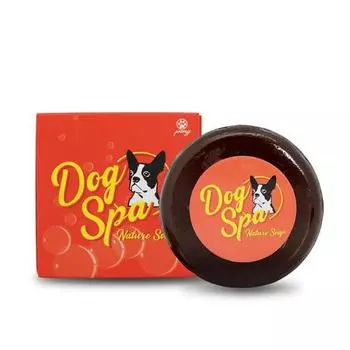 Мыло Dog Spa Herbal Herbal для домашних животных 120 г + сетка для мыла, 1 комплект, корейский шампунь для домашних животных
