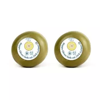 Мыло FINigrana Aleppo Olive Laurel Oil 24% 100 г 2 шт.