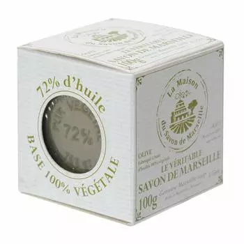 Мыло La Maison de Savon Marseille Оливковое 100г со знаком сертификации UPSM MLL-4-1