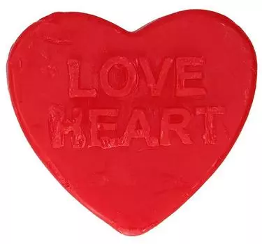 Мыло LOVE HEART с ароматом розы