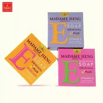 Мыло Madame Heng Natural Balance Plus Алоэ Вера/Авокадо/Виноградные косточки и витамин Е 150 г x 1 шт/3 шт/6 шт - Тайский уход за кожей 150 g