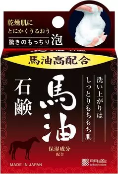 Мыло Meishoku Moist Foam Beauty с конским жиром 80 г