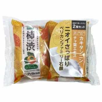 Мыло Pelican Soap Family Persimmon 80 г X 2 шт. [Набор 3]