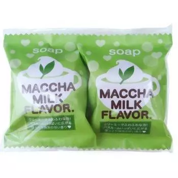Мыло Pelican Soap с молоком матча 80 г x 2 x 5
