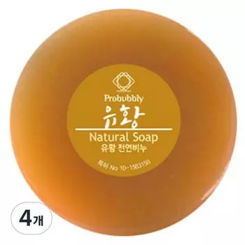 Мыло ручной работы Probubbly Sulphur Neutral, 110г, 4 шт.
