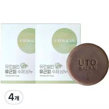 Мыло ручной работы Yutobalance Yugeunpi, 4 шт, 85 г