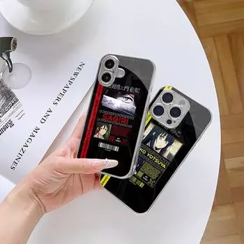 Чехол для телефона N133 Attack on Titan Mika yotsuya для iPhone 16 15 Pro Max Samsung S24 A54 A35 Xiaomi Redmi Note 13 Pro с покрытием из закаленного стекла for iPhone 6/6S