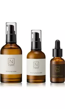 N organic Lotion Emulsion Serum Set Balancing Lotion Milk Vitamin Serum Set в [100 мл] [60 мл] [30 г] [Выпущено 2409]