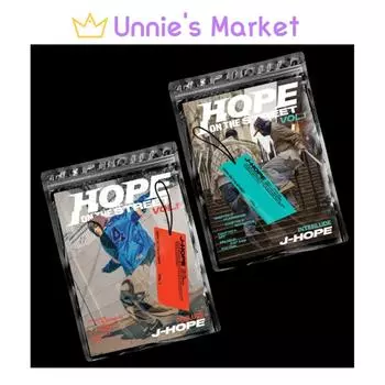 [НАБОР(2EA)] J-HOPE - Альбом HOPE ON THE STREET Vol.1 + бесплатный подарок