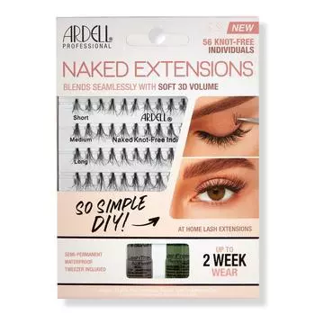 Набор Ardell Naked Extensions, комбинированные отдельные ресницы