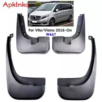 Набор автомобильных брызговиков для Benz Vito Viano V-Class W447 2015-2018, брызговики, брызговики, брызговик, переднее крыло