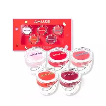 Набор бальзамов для губ AMUSE Ring 6 предметов P000DYVL - Lip Balm Set
