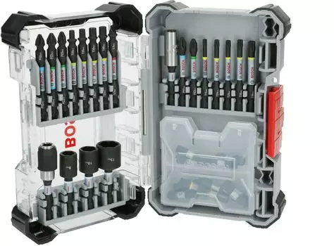 Набор бит BOSCH Professional 35 шт. серебряный