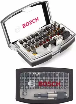 Набор бит для ударного гайковерта BOSCH 32 шт. (Драйвер [элемент]