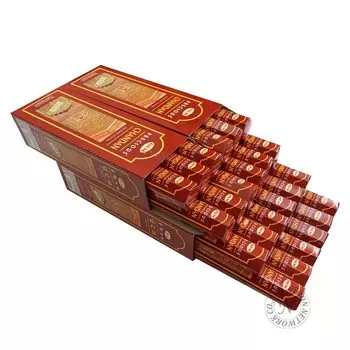 Набор благовоний HEM Hexagonal Chandan из 24 штук
