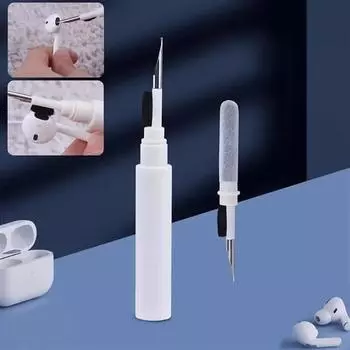 Набор чистящих средств для Airpods Pro 1 2 3, щетка для чистки наушников, чехол для Bluetooth наушников, гарнитура, клавиатура, инструменты для чистки телефона белый