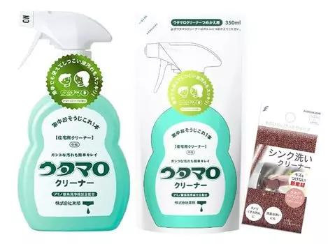 Набор для чистки раковины Utamaro Cleaner с бонусным блоком (основной + пополнение)