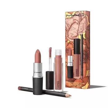 Набор для губ Mac Fout Full of Poses в коллекции Bloom, 1 шт.