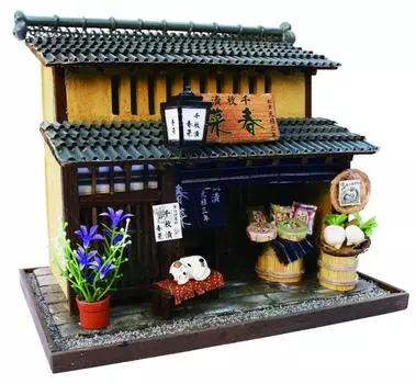 Набор для кукольного домика Билли ручной работы Kyoto Series Kyoto Machiya Kit II Pickle Shop 8503