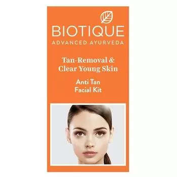 Набор для лица Biotique Tan Removal Clear Young Skin (Бесплатно с корректором темных пятен Swiss Magic)