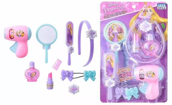 Набор для макияжа Maruka Disney Princess, игрушечные аксессуары для детей от 3 лет и старше 180641 ~Рапунцель~
