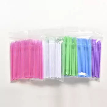 Набор для наращивания ресниц MicroBrush 100шт. S