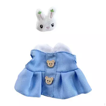 Набор для плюшевой куклы 15/17 см, развивающий детский костюм Dress and Pin