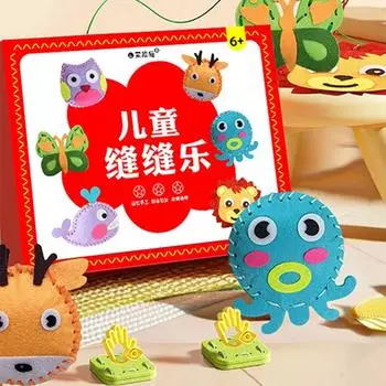 Набор для шитья и рукоделия Игрушки DIY Детские художественные игрушки Новый швейный набор для начинающих