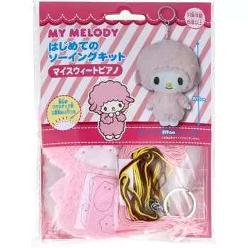 Набор для шитья Onoeman First Брелок Sanrio My Melody My Sweet Piano OM-020632
