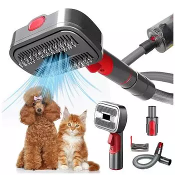 Набор для ухода за собаками для пылесоса Dyson V7 V8 V10 V11 V12 V15, насадка-щетка для ухода за собаками, инструменты для ухода за шерстью собак CHINA